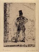 James Ensor The Pisser oil painting reproduction